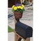 Emsco Group Post Planter, Permanent and Temp. Installation Options, Garden in Untraditional Spaces, Earth Brown 2465-1 - alternate 3